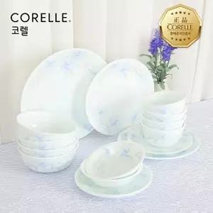 [코렐][코렐]코렐 보라꽃 원형 4인 16P 홈세트