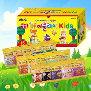 탱탱 아이클레이 키즈 50g 15색 선물세트