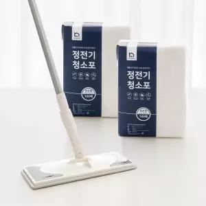 밀대걸레+정전기청소포 200매 (표준형)