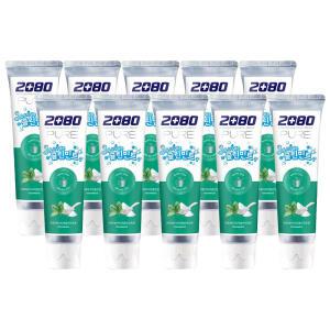 2080 퓨어 베이킹소다 클린민트 치약 125g 10개