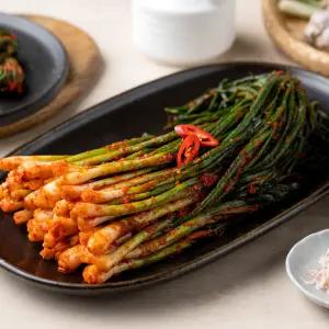 [보성녹차김치] 파김치 1kg 국내산100% 당일제조 정온가푸드 HACCP