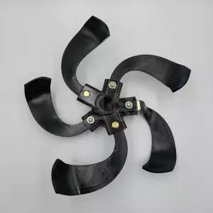 아세아 관리기 부품 구굴날 구굴기 5발 좌우세트 고랑30cm