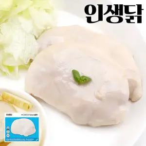 인생닭 부드러운 닭가슴살 소금맛 100g 50팩
