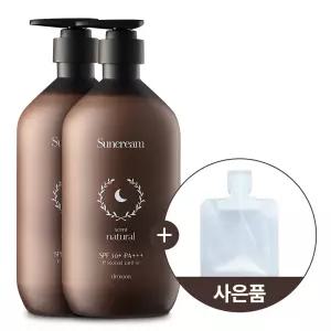 닥터문 프리미엄 대용량 1000ml 알로에베라 선크림 SPF50+ PA+++X2EA/분파우치X4EA 데일리 선크림