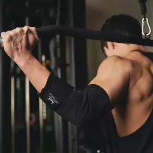 HNF.팔꿈치보호대 엘보 엘보우 팔 보호대 슬리브 랩 아대 밴드 헬스 테니스 골프
