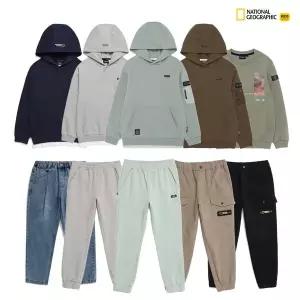 [내셔널지오그래픽키즈](신세계 사우스시티)신학기선물 균일가 30,000원 후드티 맨투맨 팬츠등 16종 택1