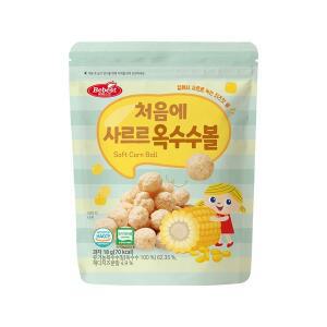 [베베스트] 처음에 사르르 옥수수볼 1개 옥수수 과자 아기 아이 간식