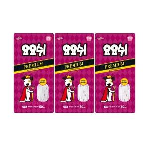 T멤버십 11% / 요요쉬 배변패드 플로럴와인 프리미엄 소형 50매, 3개
