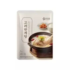 [아워홈] 고려반계탕 600g x 5개 레토르 간편식