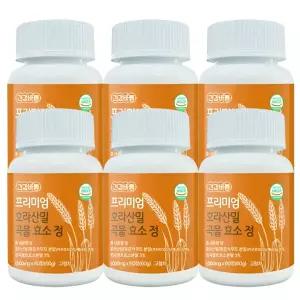 유닉헬스원 프리미엄 호라산밀 곡물효소정 12개월분 6통 HACCP