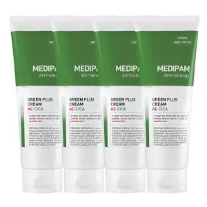 메디팜 에이씨 시카 수분진정 크림 220ml 4개 /주름개선+미백 기능성화장품