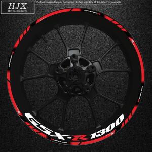 오토바이 스즈키 Gsx-r1300 하야부사 휠 허브 스티커, 타이어 림, 수정 반사