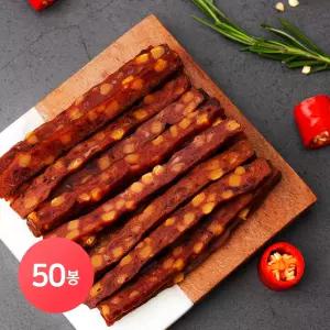 실속세트 매콤 짭짤한 육포 치즈짱육포 30gx50봉 맥주안주 간식