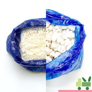 콩알새송이 2봉 팽이버섯 2봉 (총 8kg)