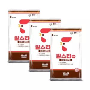 대한사료 알스타 산란계 닭사료 20kg x 3개 산란율 향상 난각강화용 양계 모이