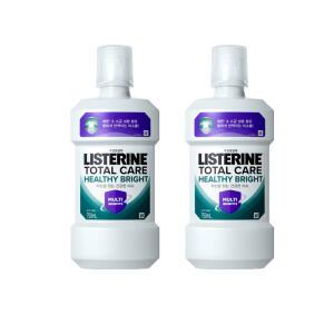 리스테린 토탈케어 헬씨브라이트 750ml X2개