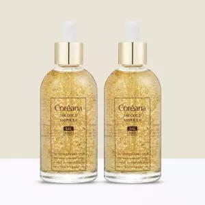 [코리아나 ] 24케이 골드 앰플 100ml x 2개