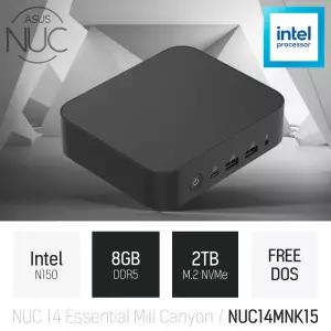 ⓒ ASUS NUC 14 Essential Mill Canyon NUC14MNK15 8GB 2TB / 사무용 인강용 산업용 미니PC