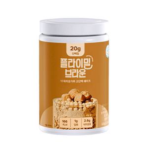 플라이밀 브라운 630g 1개 단백질 쉐이크 대용량 미숫가루맛
