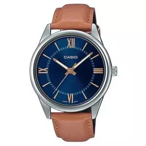 CASIO 카시오 MTP-V005L-2B5 남성시계 가죽 손목시계 14650695)