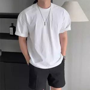 MADE 옥수수 절개 오버핏 반팔티