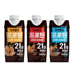 오트몬드 프로틴 고소한맛6개 초코6개 쿠키앤크림6개 250ml 18개