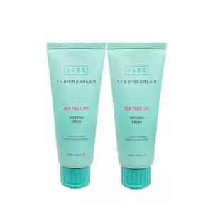 1+1 브링그린 티트리 시카 수딩 크림 플러스 100ml