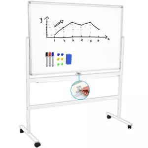 화이트보드 대형 화이트 보드 자석 화이트 보드 화이트보드+이동식스탠드