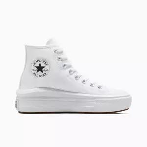 컨버스 CONVERSE 척테일러 올스타 무브 하이 화이트 568498C