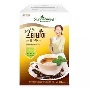 펄세스 마일드 스테비아 커피믹스 9.5g 200개입