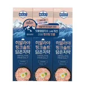 페리오 히말라야핑크솔트 담은치약 플로럴 100gX3 1개