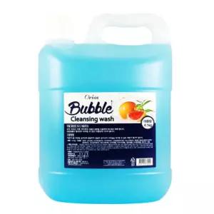 오릭스 거품비누 자몽향 4L(4.1kg) 버블 핸드워시 손세정제 주방 욕실 관공서 마트 백화점 업소용