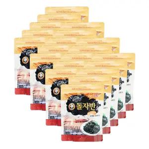 해동 올리브유 짱구 프리미엄 돌자반 50g 20개 구운 김 반찬