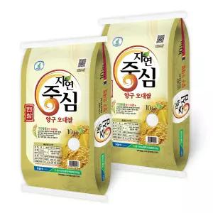 푸드앤픽 자연중심 양구 오대쌀 20kg(10kg+10kg) 오대미 단일품종 농협쌀