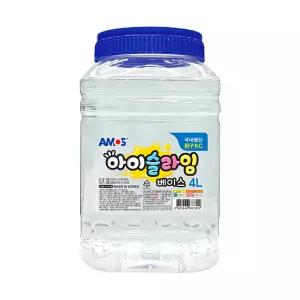 아모스 아이슬라임 베이스 4L 대용량 물풀 슬라임재료