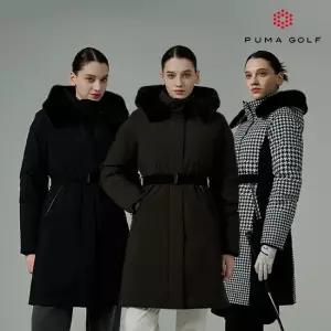 (푸마골프) 25FW 여성 인퀼팅 패딩 코트
