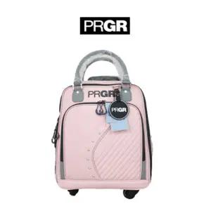 정품 PRGR 프로기아 704 핑크 바퀴휠 보스턴백