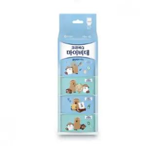 (정품) 다이노탱 에디션 크리넥스 마이비데 클린케어 미니 10매 10입, 2팩