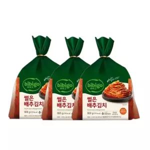 [비비고](의정부점)CJ 비비고 썰은배추김치 900g X 3 개