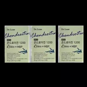 닥터린 콘드로이친 1200 콘레이티 MBP 1200mg x 30정 x 3박스 // AO