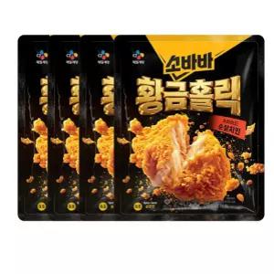 CJ 고메 소바바 황금홀릭 순살 240G 4개