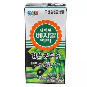 담백한 베지밀 A 검은콩 두유 190mlx24입