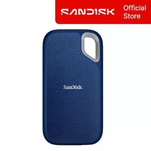 ENL 샌디스크 포터블 외장SSD 2테라 2TB 익스트림 SSDE61 대용량 고성능 로얄블루