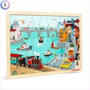 f04 탑브라이트 러닝퍼즐(100p) 교통수단 심해탐험/인기/퍼즐/캐릭터/100PCS/100PCS/직소/퍼즐