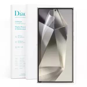 다이아큐브 갤럭시 S24울트라 반사방지 무광택 지문방지 블루라이트차단 액정보호필름 3매 부착가이드핀 간편부착