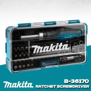 MAKITA B-36170 래칫 드라이버 핸드 툴 비트 정밀 렌치 세트 수리용 멀티툴 육각 드론 Torx 소켓
