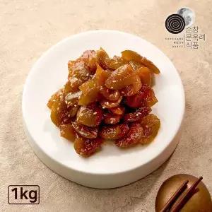 [순창 문옥례 식품]고추장 매실장아찌 1kg 밀폐용기