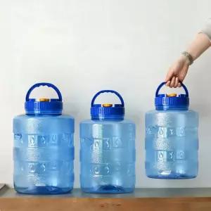 대용량 밀폐 보관병 과일 효소 담금주 발효 용기 매실청 저장 유리병 주방 보관함