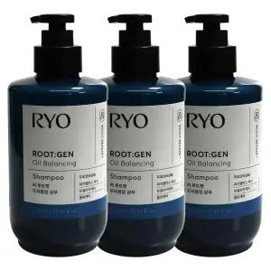 려 루트젠 두피코어강화 두피청정 샴푸 515ml x3개