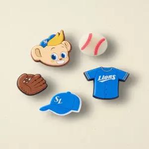 삼성라이온즈？ 지비츠 참 KBO 굿즈 5개 세트？